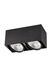Точечный накладной светильник Zumaline Box 2 ACGU10-117 34184 фото в дизайне интерьера, фото в живую 2/3