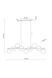 Люстра TK Lighting Lava 11037 на 9 ламп G9 латунь и желтый 141 &times; 116 &times; 33 см - изображение 10