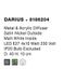 Стельовий світильник Nova luce Darius 8186204  фото в дизайні інтер'єру, фото наживо 3/5