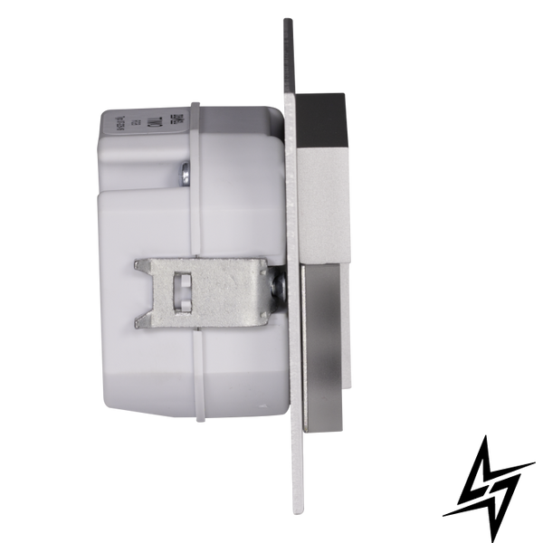 Настінний світильник Ledix Timo з рамкою 07-224-12 врізний Алюміній 3100K з радіоприймачем LED LED10722412 фото наживо, фото в дизайні інтер'єру