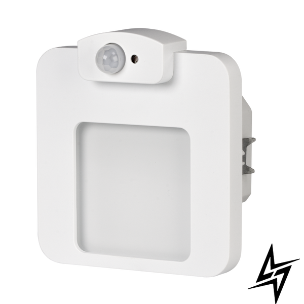 Настенный светильник Ledix Moza 01-212-51 врезной Белый 5900K 14V с датчиком ЛЕД LED10121251 фото в живую, фото в дизайне интерьера