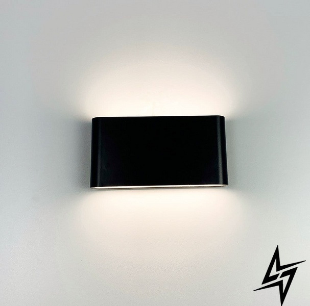 Фасадний LED світильник Lixa LE30438 3x17см Чорний OT 083-1 фото наживо, фото в дизайні екстер'єру