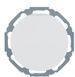 Розетка R.x 47442089 з заземленням і з кришкою (полярна білизна) Berker WLS1211WG - зображення 1