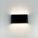 Фасадный LED светильник Lixa LE30438 3x17см Черный OT 083-1 фото в дизайне экстерьера, фото в живую 1/10