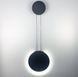 Дизайнерский настенный светильник в черном каркасе LE26246 20x20x5см Черный WD 128 фото в дизайне интерьера, фото в живую 7/10