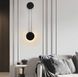 Дизайнерский настенный светильник в черном каркасе LE26246 20x20x5см Черный WD 128 фото в дизайне интерьера, фото в живую 4/10