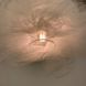 Светильник подвесной с фатиновым абажуром LE39436 Белый 60x60см 1xE27 MD 9118-680 фото в дизайне интерьера, фото в живую 2/9