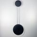 Дизайнерский настенный светильник в черном каркасе LE26246 20x20x5см Черный WD 128 фото в дизайне интерьера, фото в живую 3/10