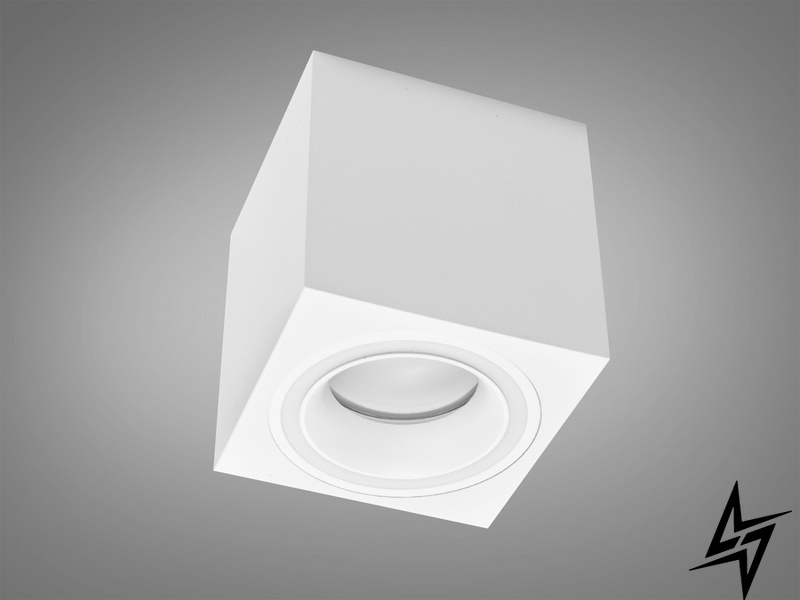 Накладний точковий світильник D23-31439 Білий QXL-18085-S-WH фото наживо, фото в дизайні інтер'єру