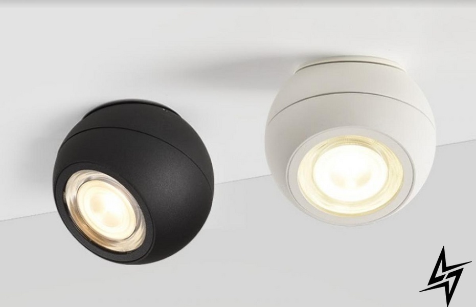 Світильник точковий KLOODI KD-Q021 12W 3К WH LED  фото наживо, фото в дизайні інтер'єру