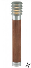 Вуличний стовпчик Norlys Alta Wood 1440GA 27859 фото наживо, фото в дизайні екстер'єру