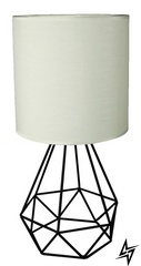 Настольная лампа Candellux 41-62925 Graf 1хE27 42х20 см  фото в живую, фото в дизайне интерьера