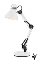 Настольная лампа Searchlight DESK PARTNERS EU2429WH  фото в живую, фото в дизайне интерьера