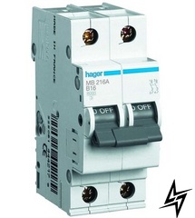 Автоматический выключатель Hager MC232A 2P 32A C 6kA фото