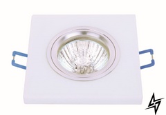Врезной точечный светильник M23-23001 білий LVS0253 фото в живую, фото в дизайне интерьера