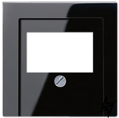 A569PLTSW А 500 Черный Крышка для TAE-розетки, моно-/стерео аудио розетки Jung A серия фото