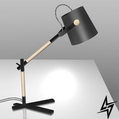 Настольная лампа 4923 Nordica Black Mantra  фото в живую, фото в дизайне интерьера