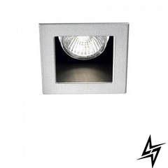 Точечный врезной светильник Ideal Lux Funky Alluminio 83223 94248 фото в живую, фото в дизайне интерьера