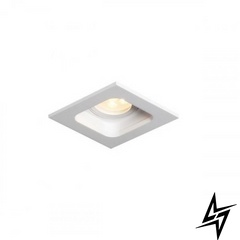 Врезной точечный светильник Mistic miniQUAD MR16 матовый белый 5355540  фото в живую, фото в дизайне интерьера
