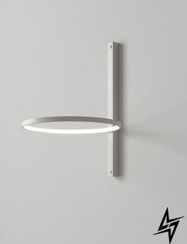 Бра настенное Ring B Gray (RAL 7036) Серый LED 1700Lm 4500K фото