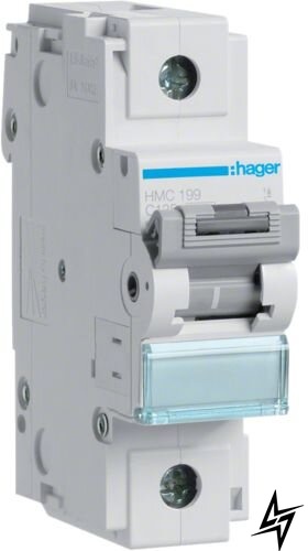 Автоматичний вимикач Hager HMC199 1P 125A C 15kA фото