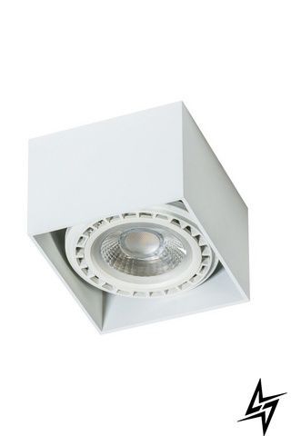 Точковий накладний світильник Azzardo Eco Alex AZ1835 білий GU10 8,5&times;12 см AZ1835 фото