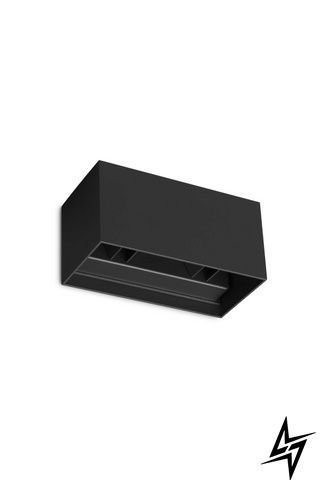 Настінний вуличний світильник Ideal Lux Atom 328676 чорний 25 Вт 3000 K IP54 328676 фото