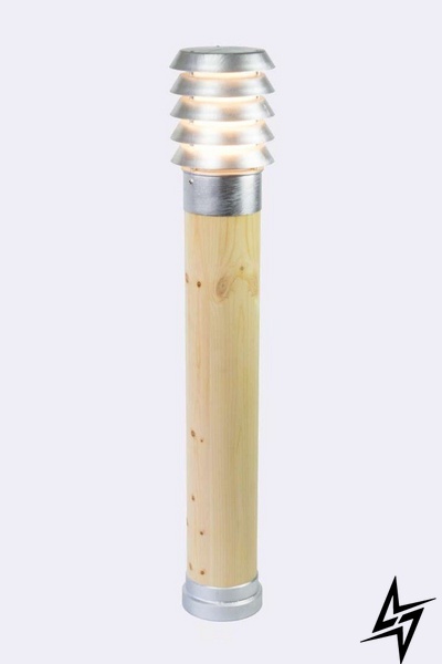 Вуличний стовпчик Norlys Alta Wood 1440GA 27859 фото наживо, фото в дизайні екстер'єру