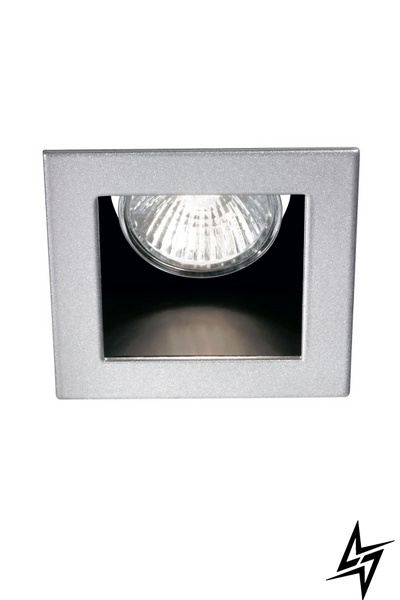 Точечный врезной светильник Ideal Lux Funky Alluminio 83223 94248 фото в живую, фото в дизайне интерьера