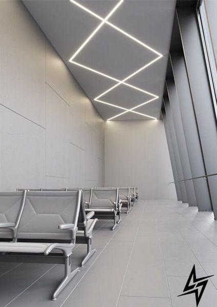 LED-профіль врізний під штукатурку, 3 метра ЛПШ20_3 ЛПШ20_3 фото