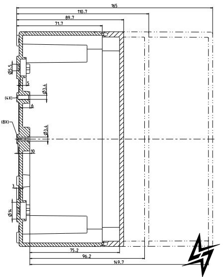 Коробка распределительная Spelsberg PC 2518-11-m (24хM20 4хM25/32 4хM32/40) sp12790801 фото