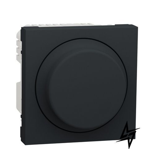 Диммер для ЛЕД ламп Schneider Electric NU351454 Unica New, антрацит, матовий, 16 А, IP20 фото