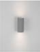 Вуличний настінний світильник Nova luce Lido 9790522  фото в дизайні екстер'єру, фото наживо 4/5