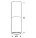 Накладной точечный светильник Candellux 2282688 Tuba 1хGU10 20х5,8 см  фото в дизайне интерьера, фото в живую 4/4