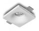Светильник точечный врезной гипсовый KLOODI KD-GIPS SQ120 H45  фото в дизайне интерьера, фото в живую 1/5