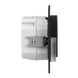 Настінний світильник Ledix Timo з рамкою 07-221-62 врізний Чорний 3100K LED LED10722162 фото в дизайні інтер'єру, фото наживо 4/5