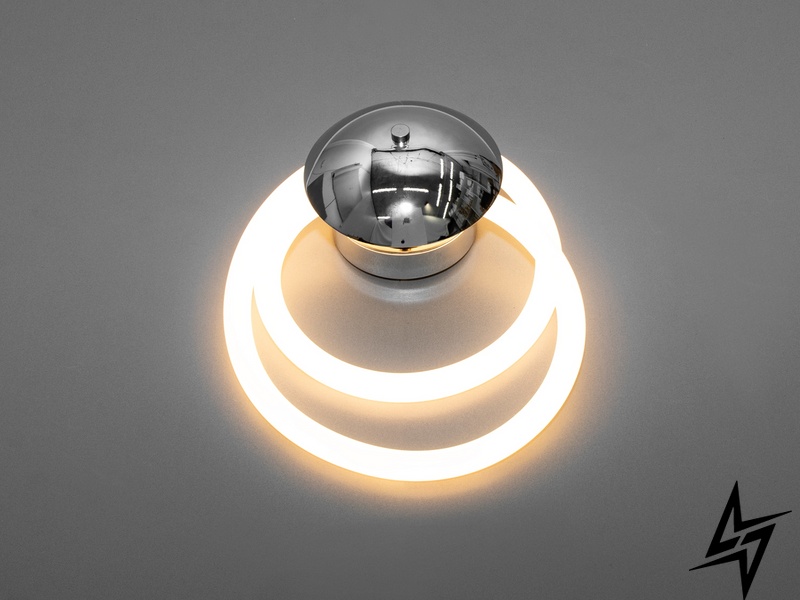 Современный светодиодный светильник шланг 5W Hoselight D23-32041 хром SY9605-CH фото в живую, фото в дизайне интерьера