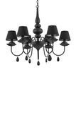 Люстра Ideal Lux Blanche 111872 чорна 6&times;E14 111872 фото