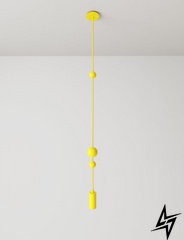 Подвесной светильник Sunderline 1S Lemon (RAL 1012) Желтый  фото в живую, фото в дизайне интерьера