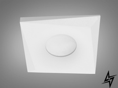 Точковий світильник Аlumo D23-31491 Білий QXL-1738-A4-WH фото наживо, фото в дизайні інтер'єру