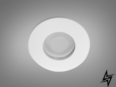 Влагозащищенный точечный светильник Alumo D23-31441 Белый QXL-1768-R-WH-2 фото в живую, фото в дизайне интерьера