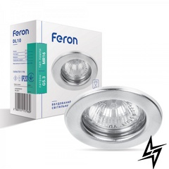 Врезной точечный светильник Feron 15111 Dl10  фото в живую, фото в дизайне интерьера