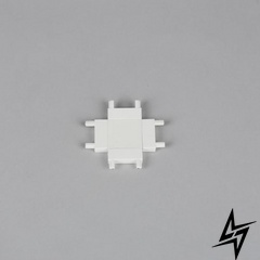 X-образное соединение накладного тонкого магнитного трека LUM Slim 92606 48V Белый фото