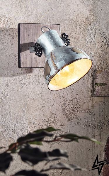 Спот с двумя лампами Eglo Barnstaple 49649 26157 фото в живую, фото в дизайне интерьера