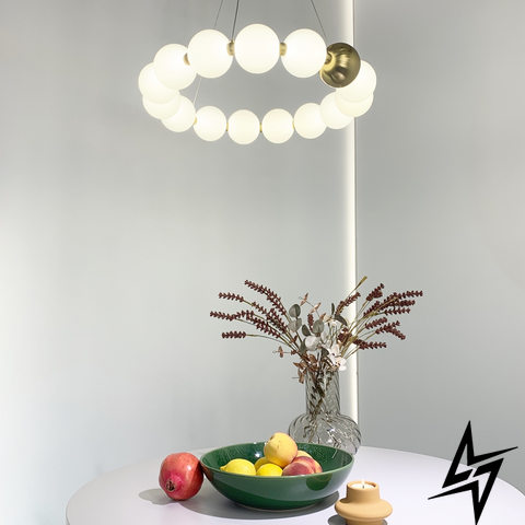 Подвесная люстра 60&times;60 см латунная Mysa Pearl 26-1549 MJ10-600 фото