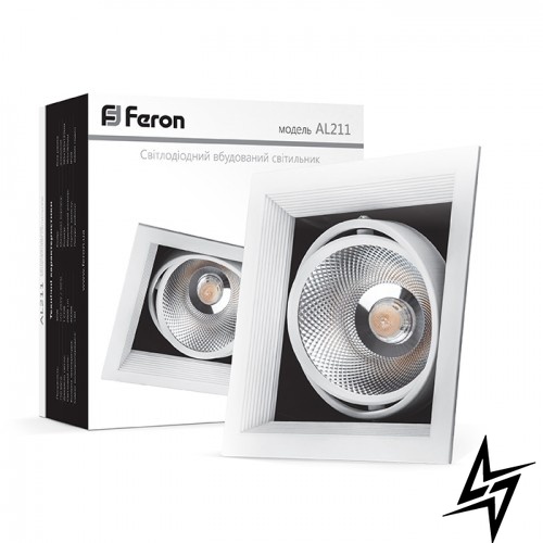 Врезной точечный светильник Feron 29779 Al211  фото в живую, фото в дизайне интерьера