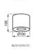 Точечный накладной светильник Kanlux Algo 27035 25192 фото в дизайне интерьера, фото в живую 3/5