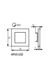 Точечный врезной светильник Kanlux Apus 23106 ЛЕД 84694 фото в дизайне интерьера, фото в живую 4/7