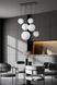 Люстра TK Lighting Esme 4793 на 6 ламп E27 чорний і білий 140 &times; 77 &times; 47 см - зображення 6