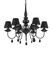 Люстра Ideal Lux Blanche 111872 черная 6&times;E14 111872 - изображение 1